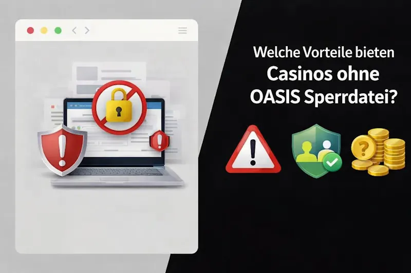 Welche Vorteile bieten Casinos ohne OASIS Sperrdatei?